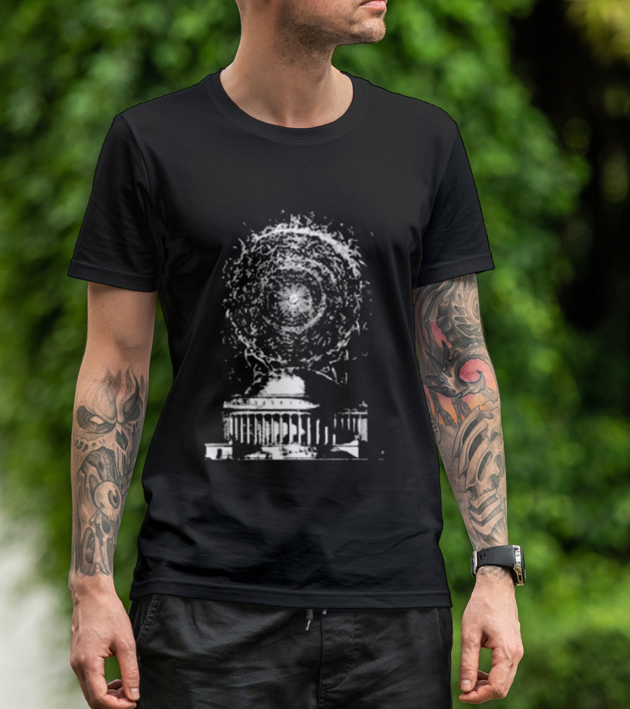 Ethel Cain Temple Onanist Vintage Architectural T-Shirt