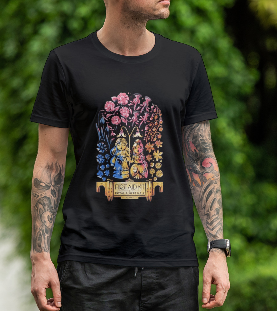 First Aid Kit September 29 30 2026 Royal Albert Hall London UK Floral T-Shirt