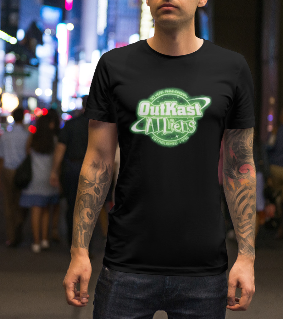 OutKast ATLiens 30 Year Anniversary Established 1996 T-Shirt