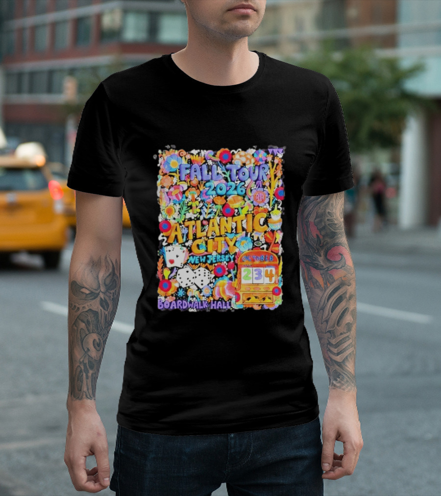 Fall Tour 2026 Atlantic City New Jersey Boardwalk Hall October 2 3 4 Phish Boardwalk Ball T-Shirt