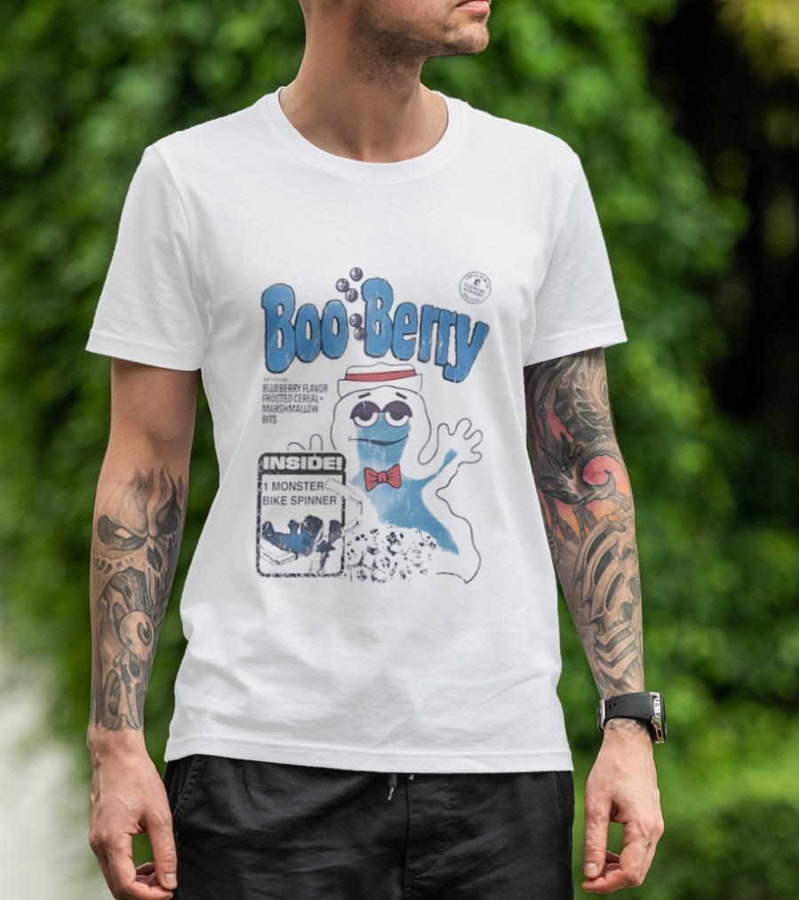 Boo Berry Inside 1 Monster Prize Surprise Ghost Cereal T-Shirt