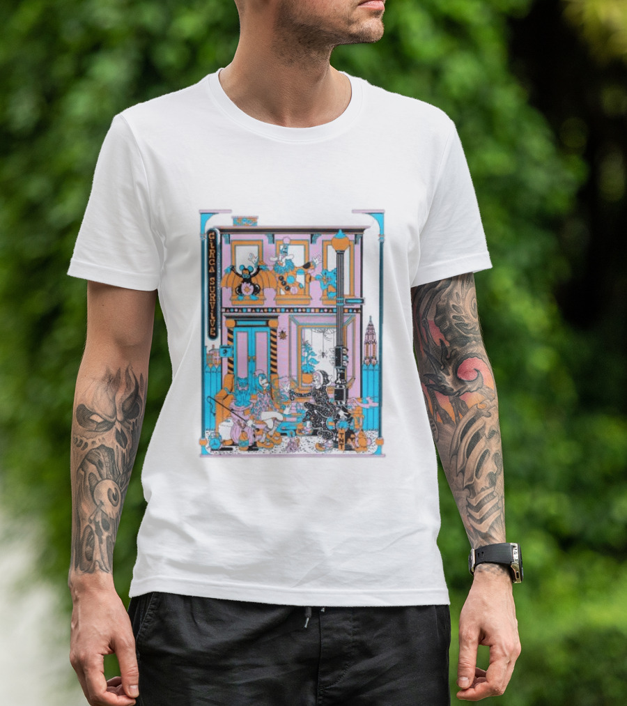 Circa Survive Halloween Street Scene Tnt Store T-Shirt