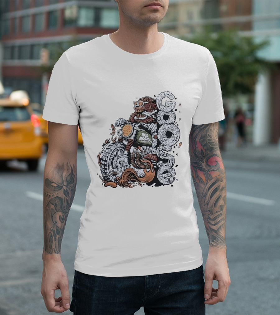 Goose Red Rocks 2026 Motorcycle Bear August September Event T-Shirt
