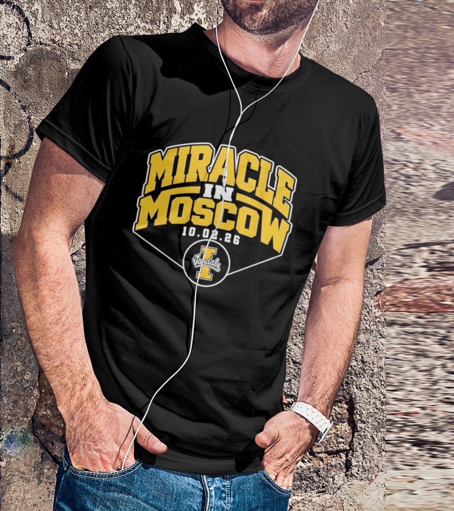 Miracle In Moscow 10.02.26 Idaho Vandals Football T-Shirt
