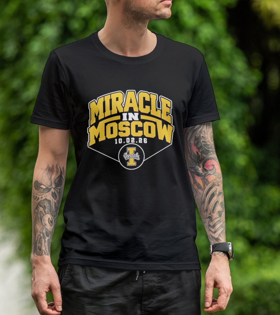 Miracle In Moscow 10.02.26 Idaho Vandals Football T-Shirt