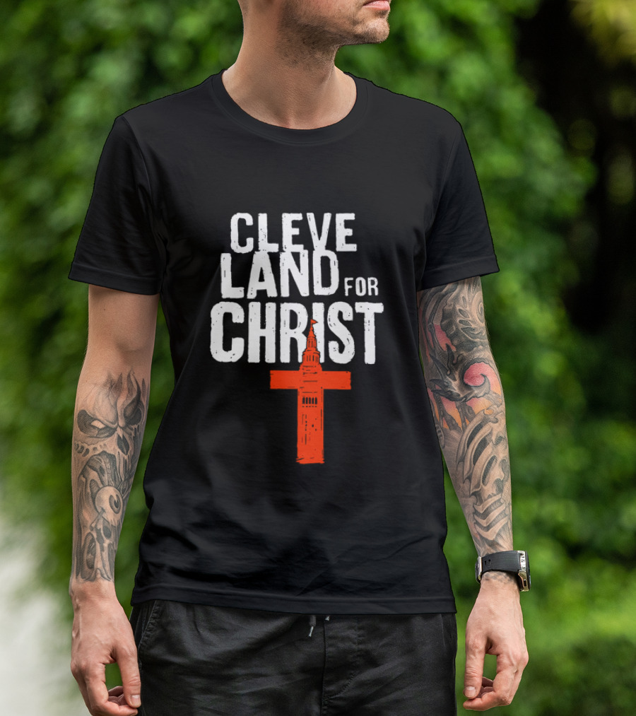 Cleveland For Christ 2026 Tower Cross T-Shirt