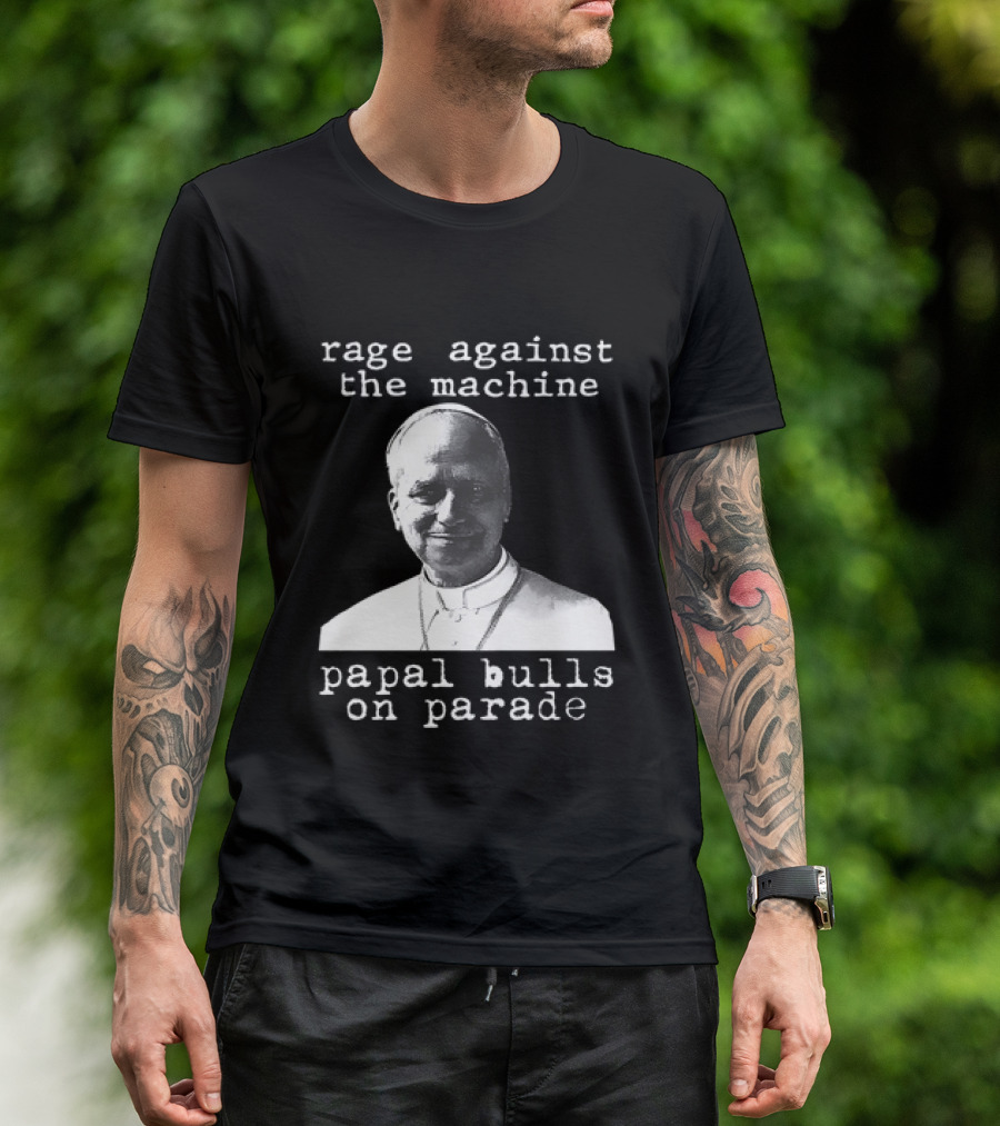 Rage Against The Machine Papal Bulls On Parade T-Shirt