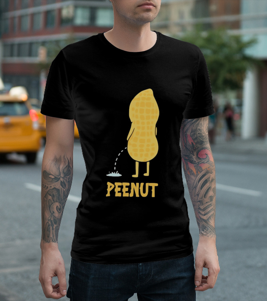 Peenut Funny Peanut Character With Humorous Twist T-Shirt