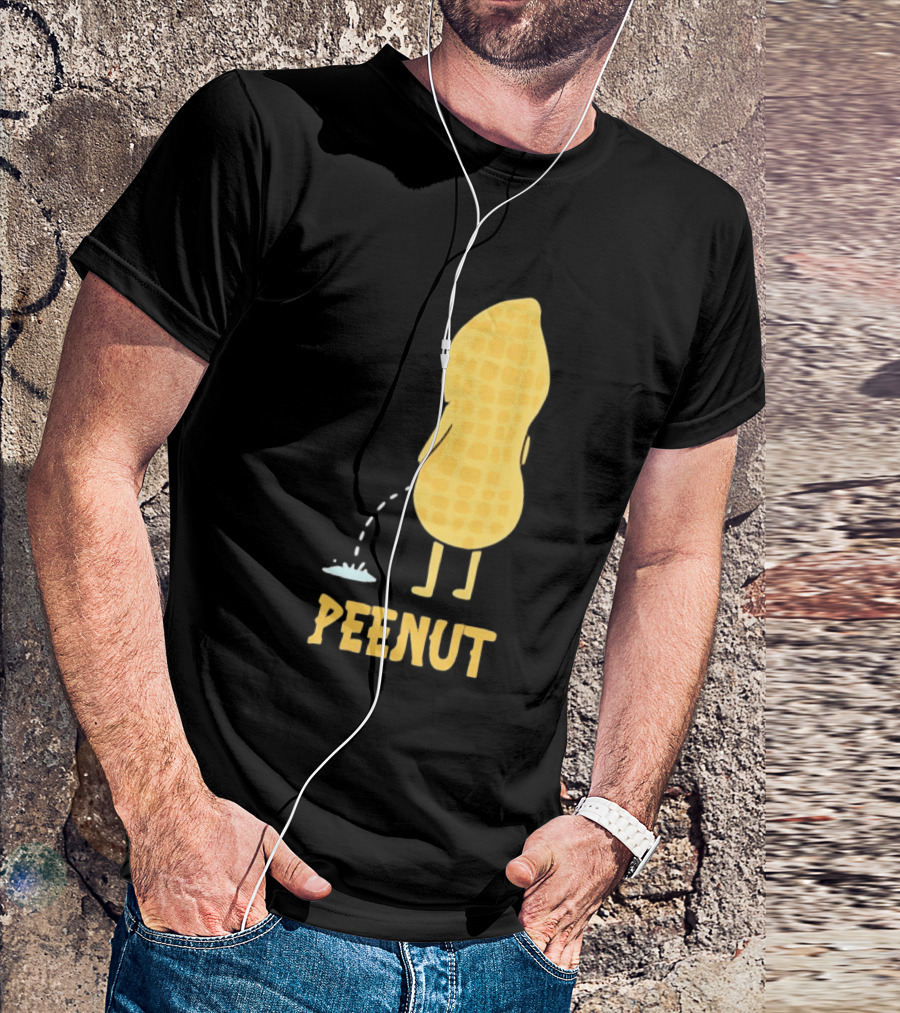Peenut Funny Peanut Character With Humorous Twist T-Shirt
