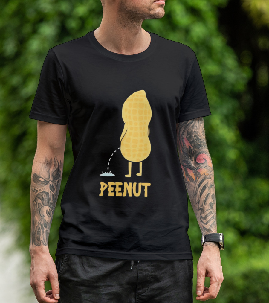 Peenut Funny Peanut Character With Humorous Twist T-Shirt