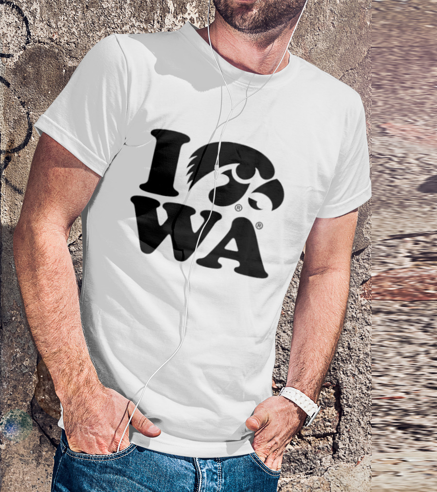 Iowa Hawkeyes Fan Appreciation I Love Hawkeye's Spirit T-Shirt