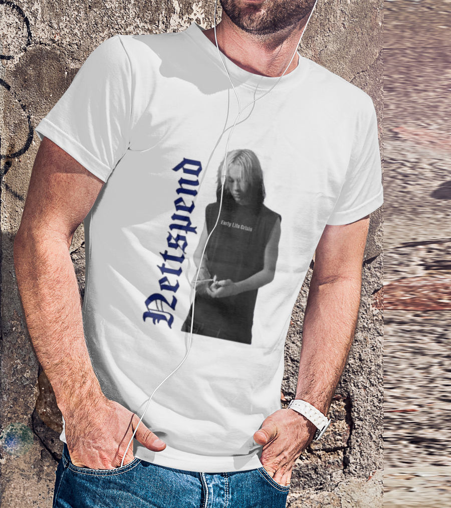 Nettspend Early Life Crisis Old English T-Shirt