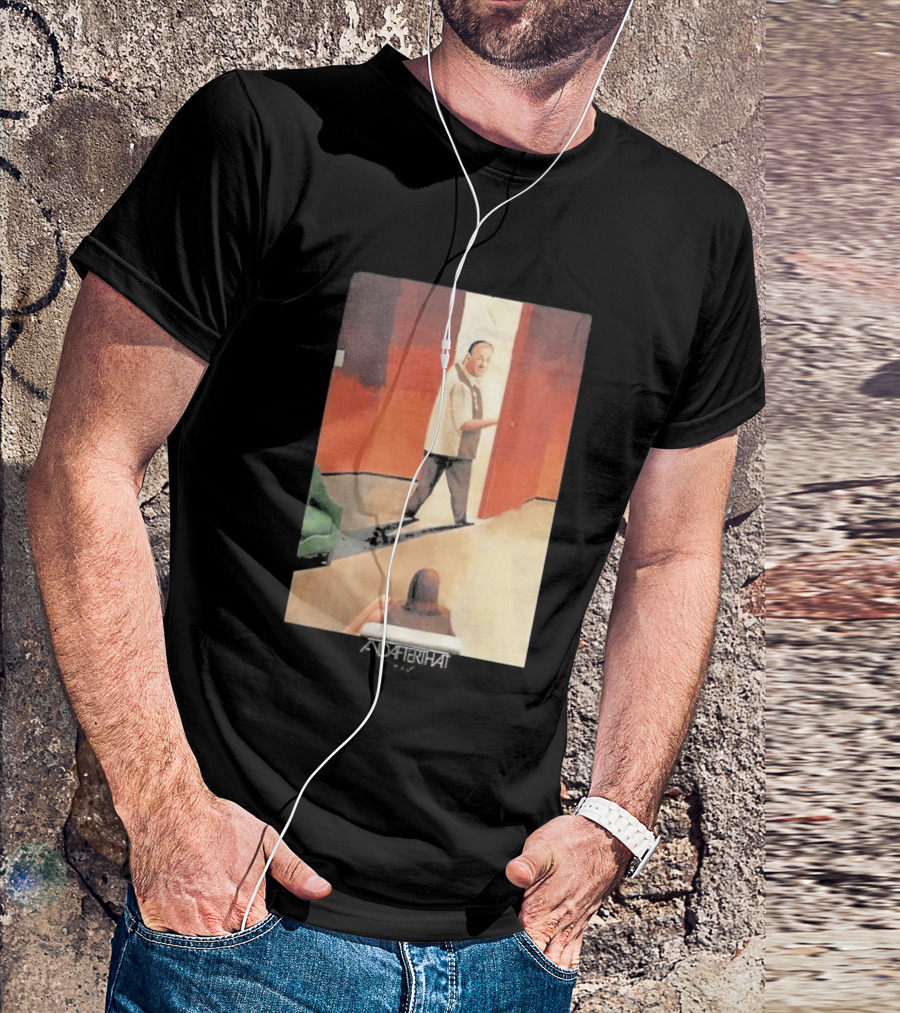 After That Therapy Scene Black Edge T-Shirt