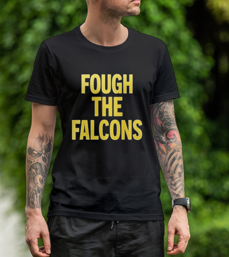 Atlanta Falcons Fough The Falcons Bold Yellow T-Shirt