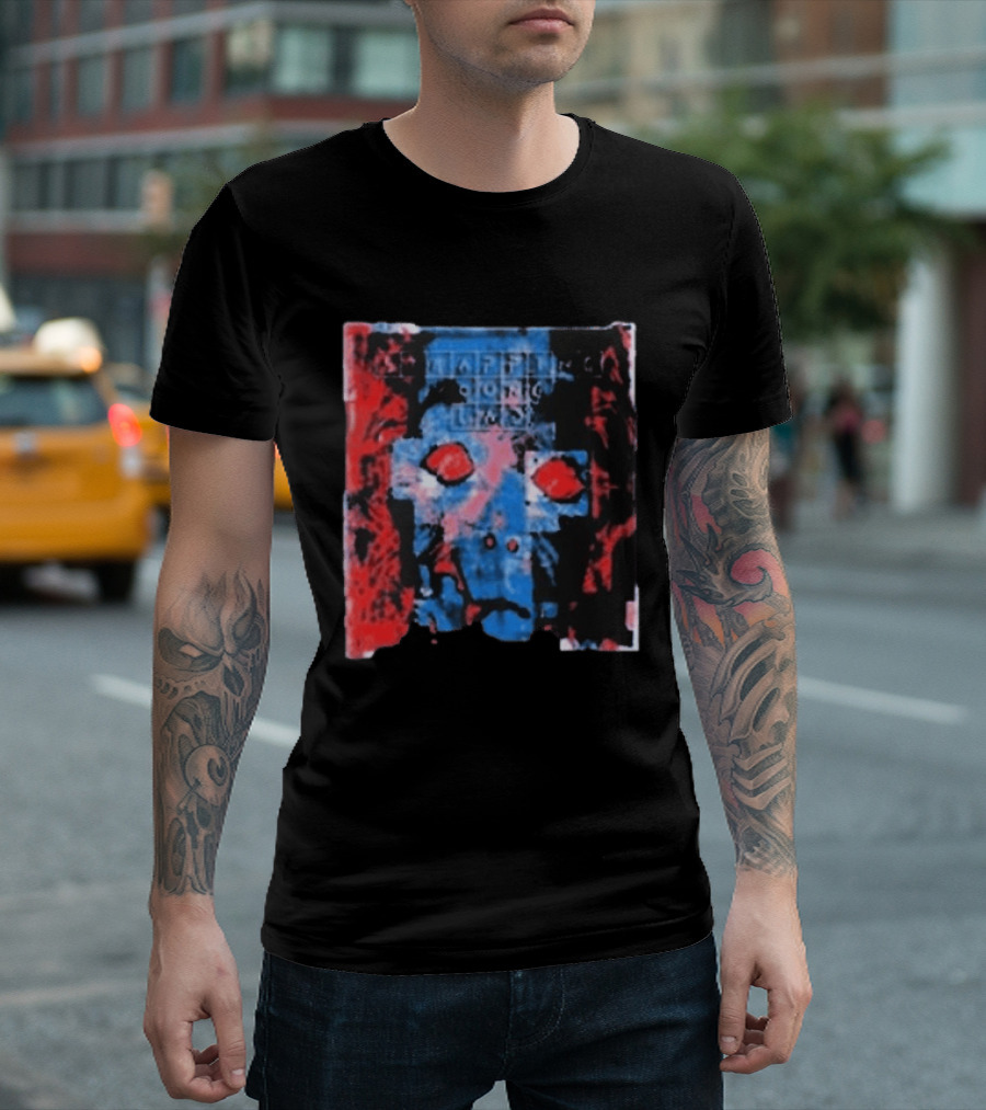 Beyond Human Skin Me Warhol Style Faces T-Shirt