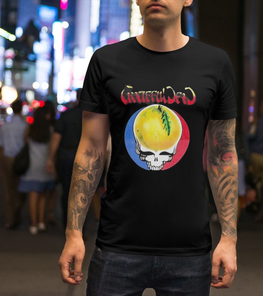 Grateful Dead Steal Your Face Pomelo Skull T-Shirt