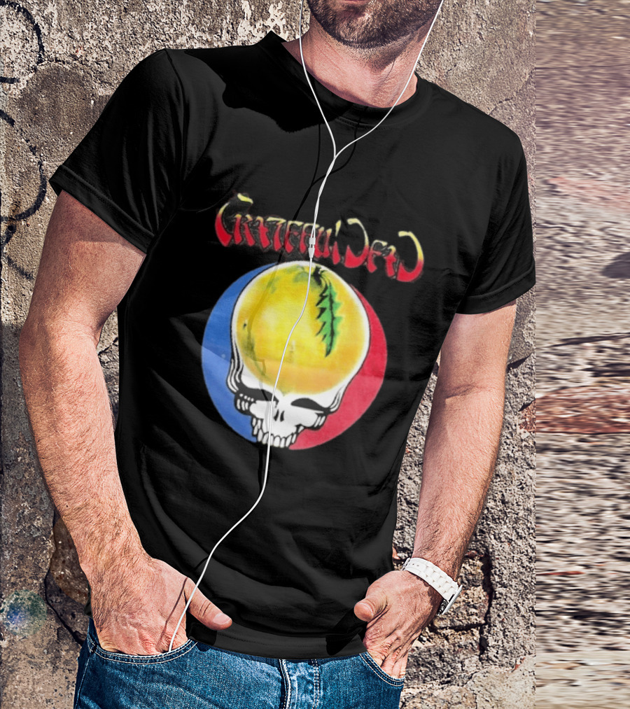 Grateful Dead Steal Your Face Pomelo Skull T-Shirt