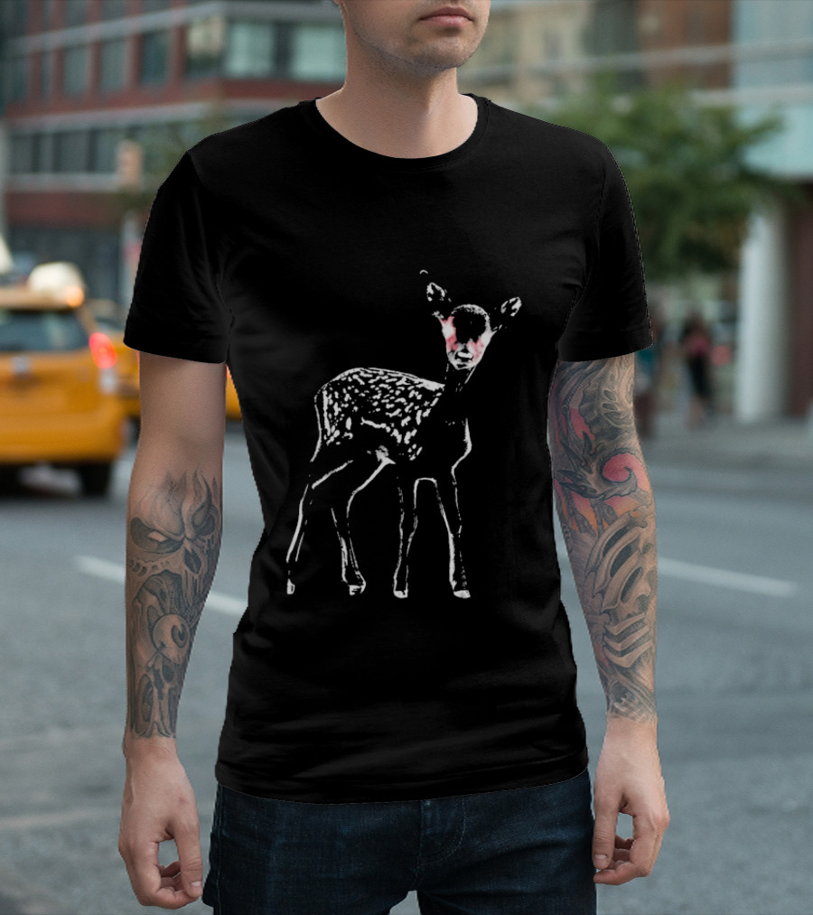 North West ComplexCon Dark Aesthetic Fawnt Deer T-Shirt