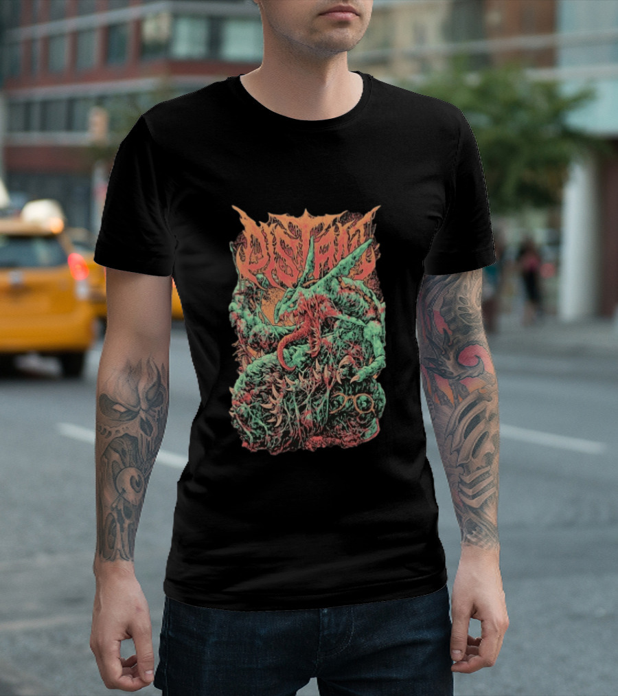 Distant Sky Dragon Lord Fantasy Creature T-Shirt