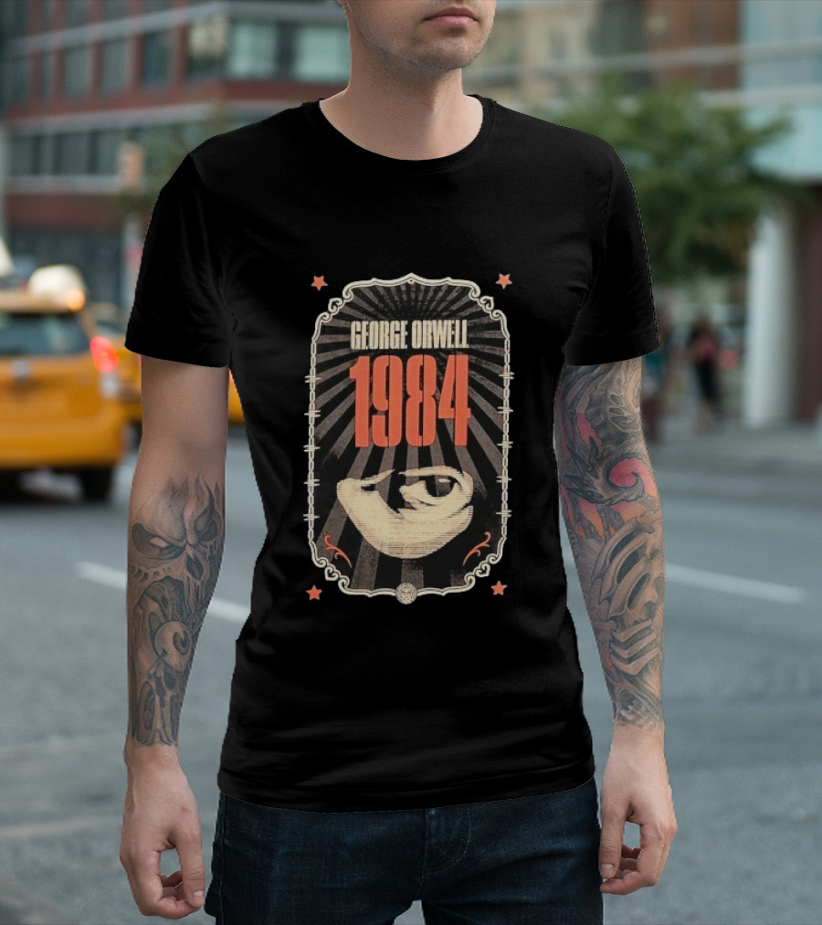George Orwell 1984 Eye Obeying Authority T-Shirt