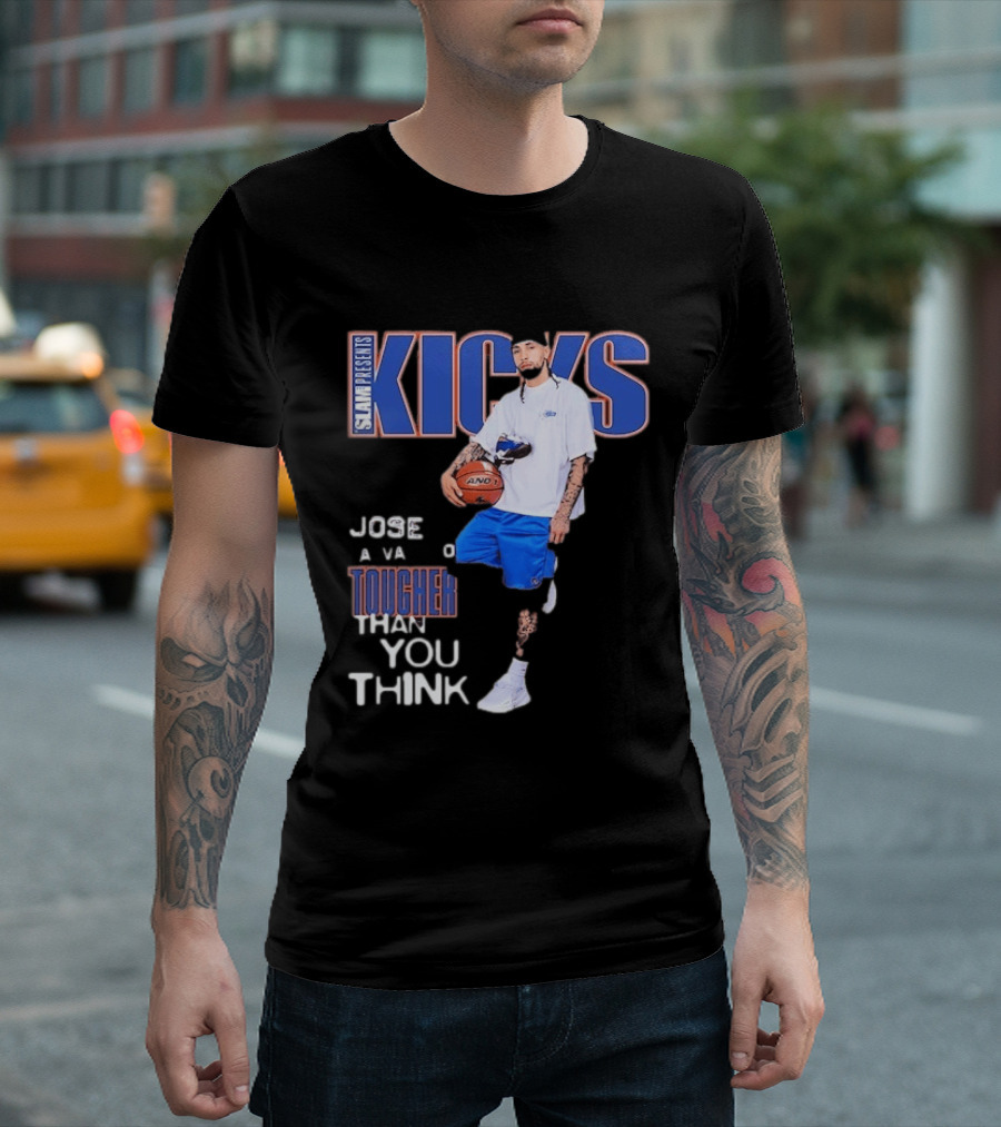 Slam Presents Kicks Jose Alvarado Tougher Than You Think New York Knicks T-Shirt
