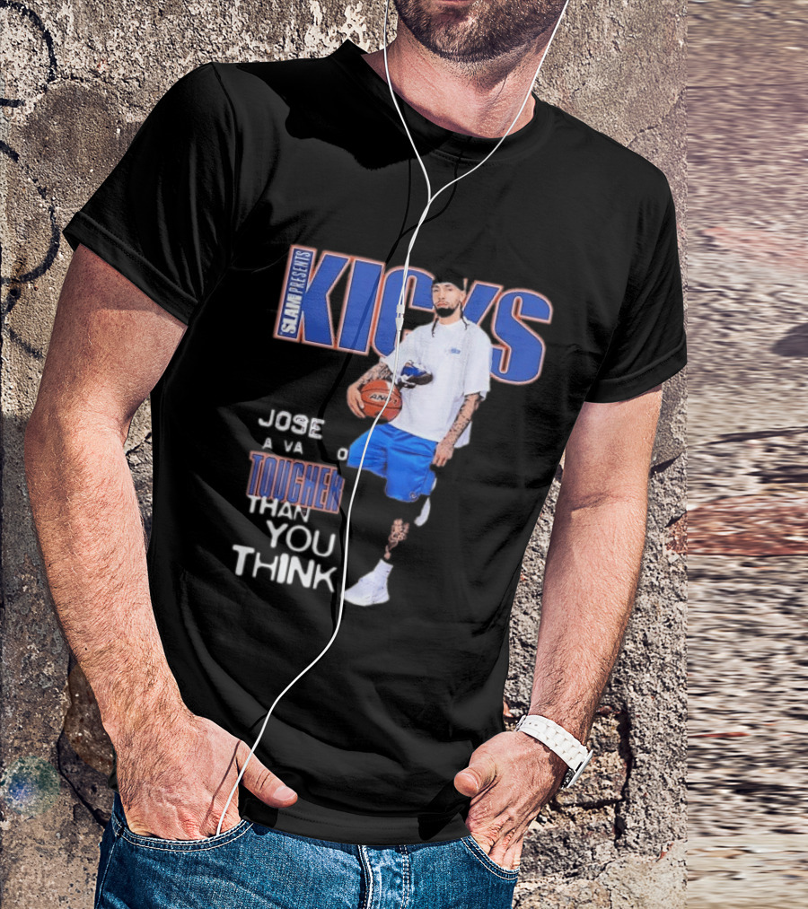 Slam Presents Kicks Jose Alvarado Tougher Than You Think New York Knicks T-Shirt