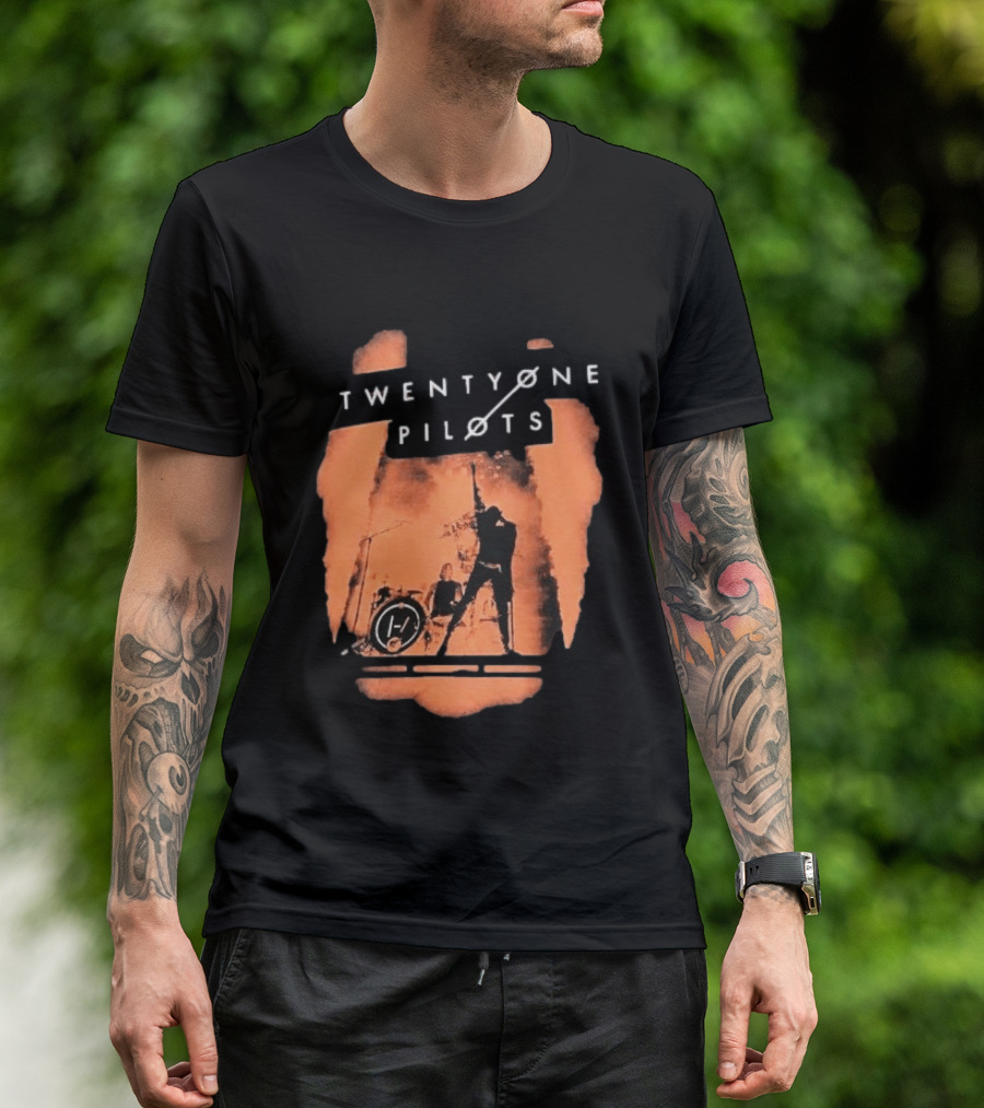 Twenty One Pilots 2017 Emotional Roadshow Tour Josh T-Shirt