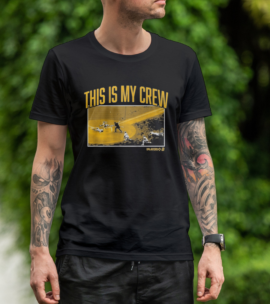 Milwaukee Baseball Players Highlight This Is My Crew T-Shirt