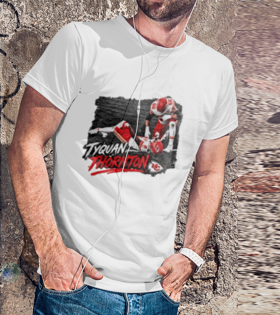 Tyquan Thornton Kansas City Chiefs Ankle Moment T-Shirt