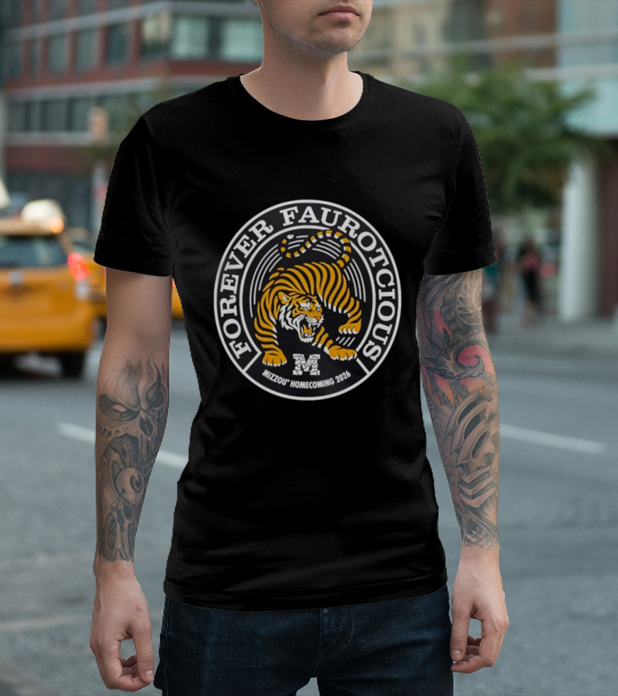 Forever Ferocious Mizzou Tigers Homecoming 2026 T-Shirt