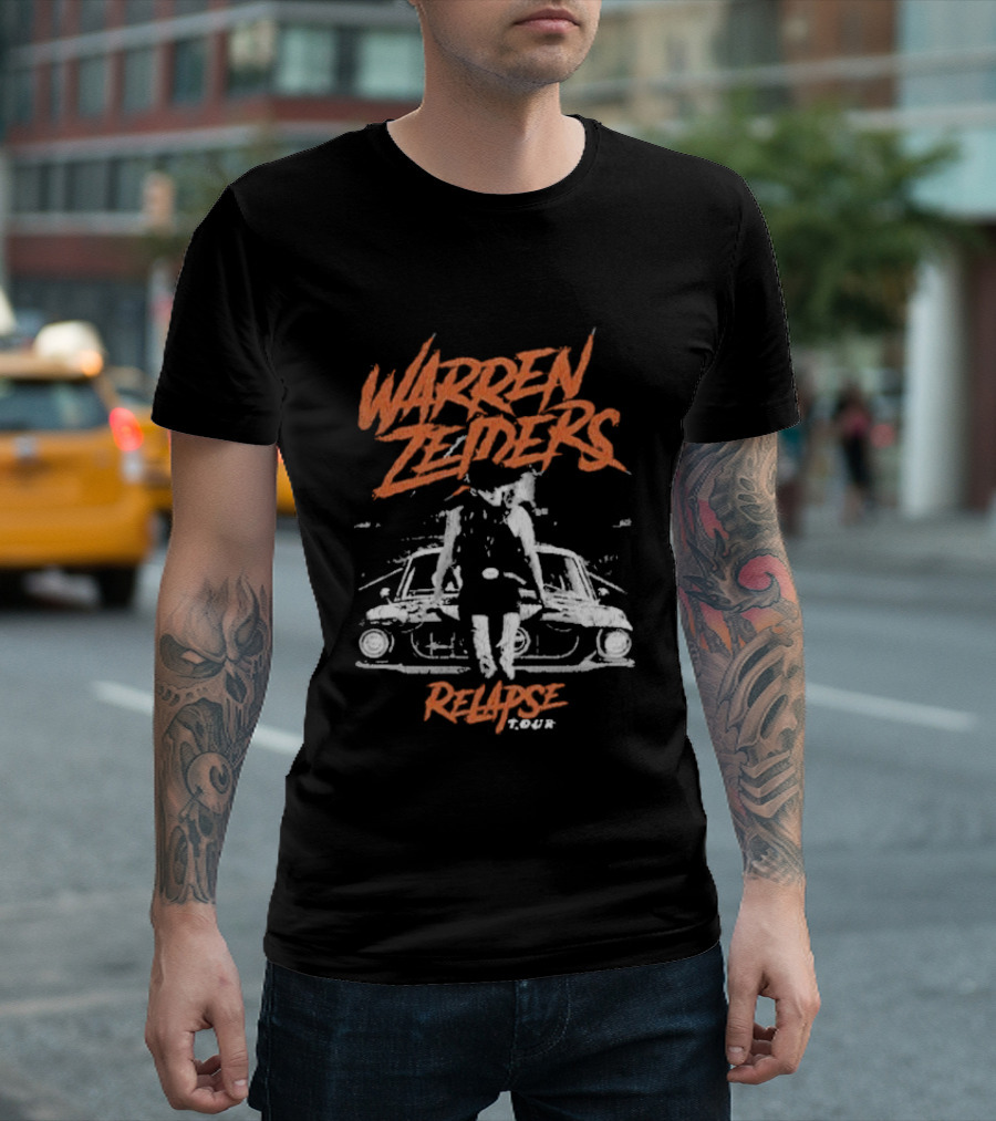 Warren Zeiders Relapse Tour Car T-Shirt