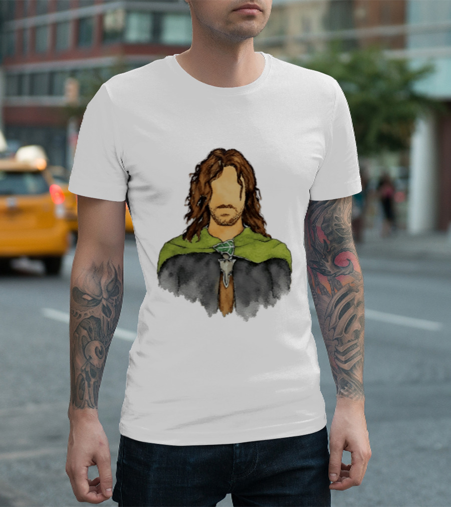 Deeds Will Not Be Less Valiant Because They Are Unpraised Ranger Cloak T-Shirt