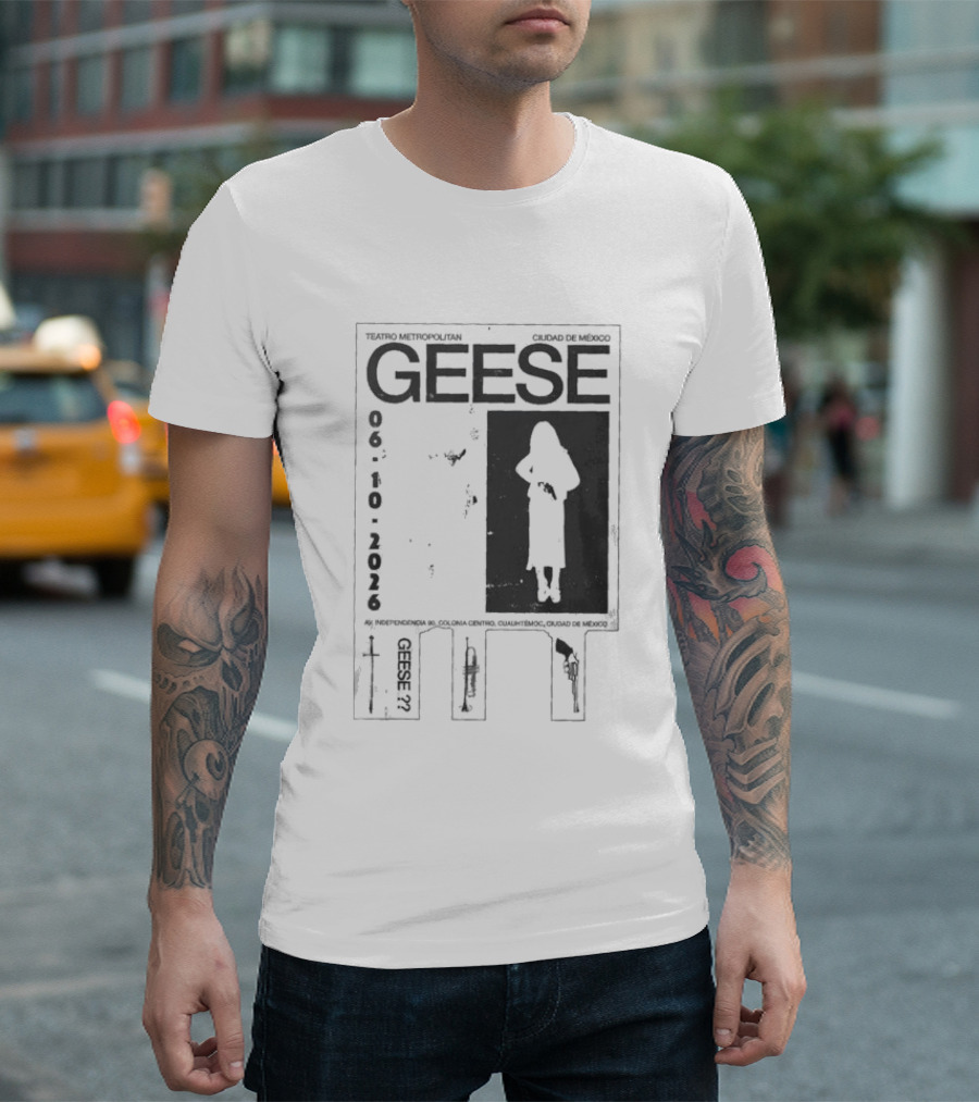 Teatro Metropolitan Mexico Geese Oct 6 2026 T-Shirt