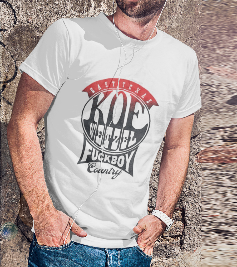 Koe Wetzel East Texas Fuckboy Country Bowtie T-Shirt