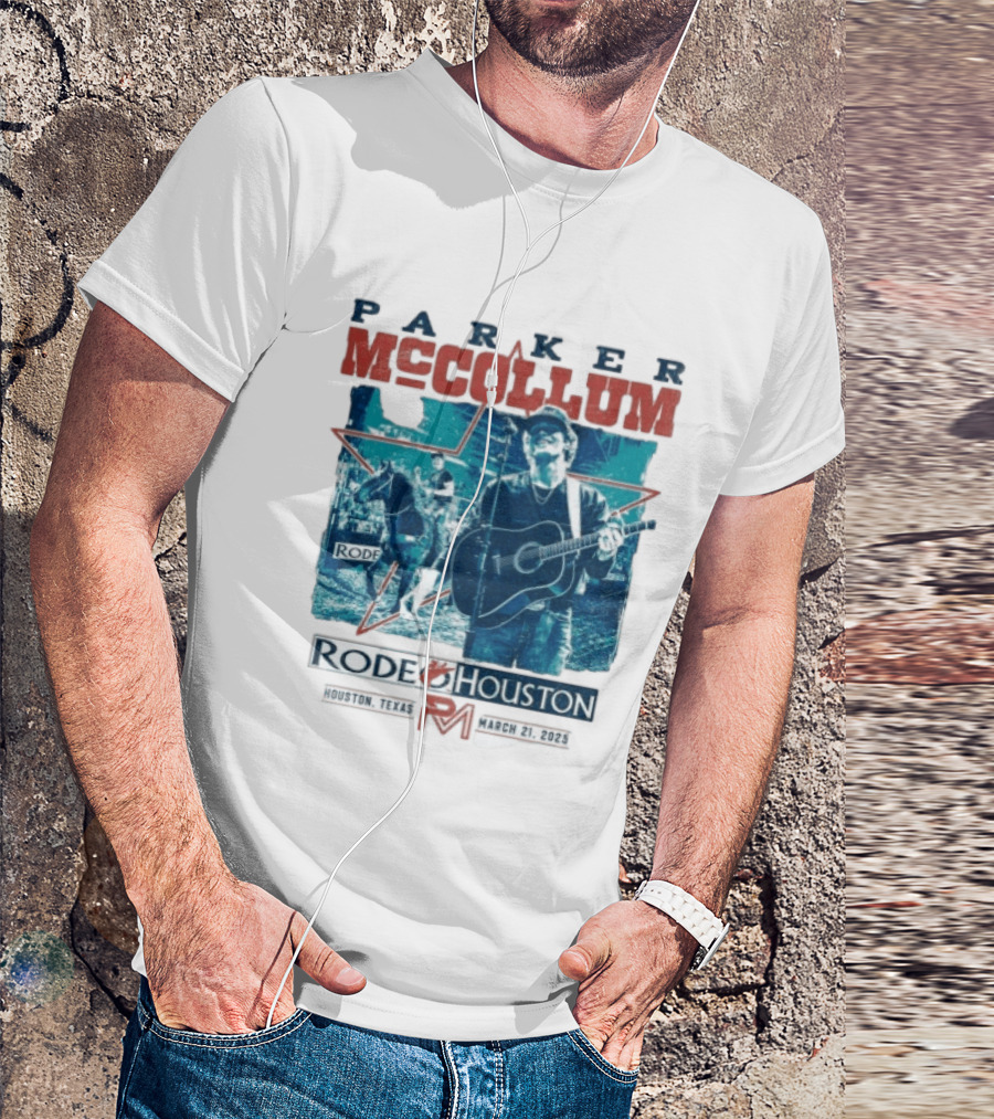 Parker McCollum Live At Rodeo Houston Texas March 21 2025 T-Shirt
