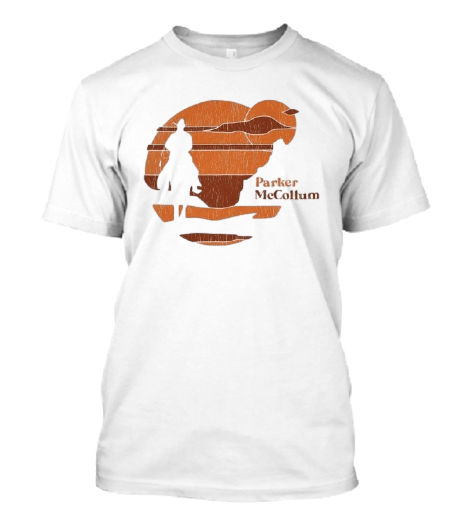 Parker Mccollum Sunset Cowboy Silhouette Rustic T-Shirt