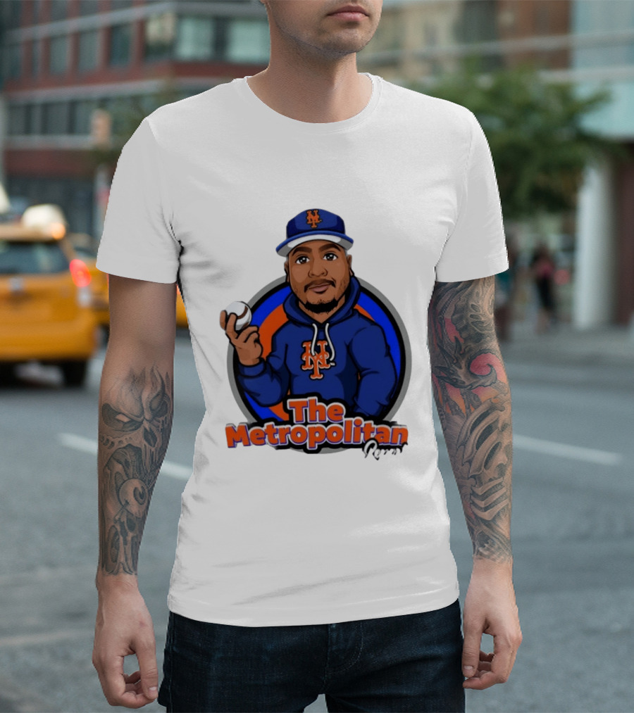 The Metropolitan Report New York Mets Baseball Fan T-Shirt