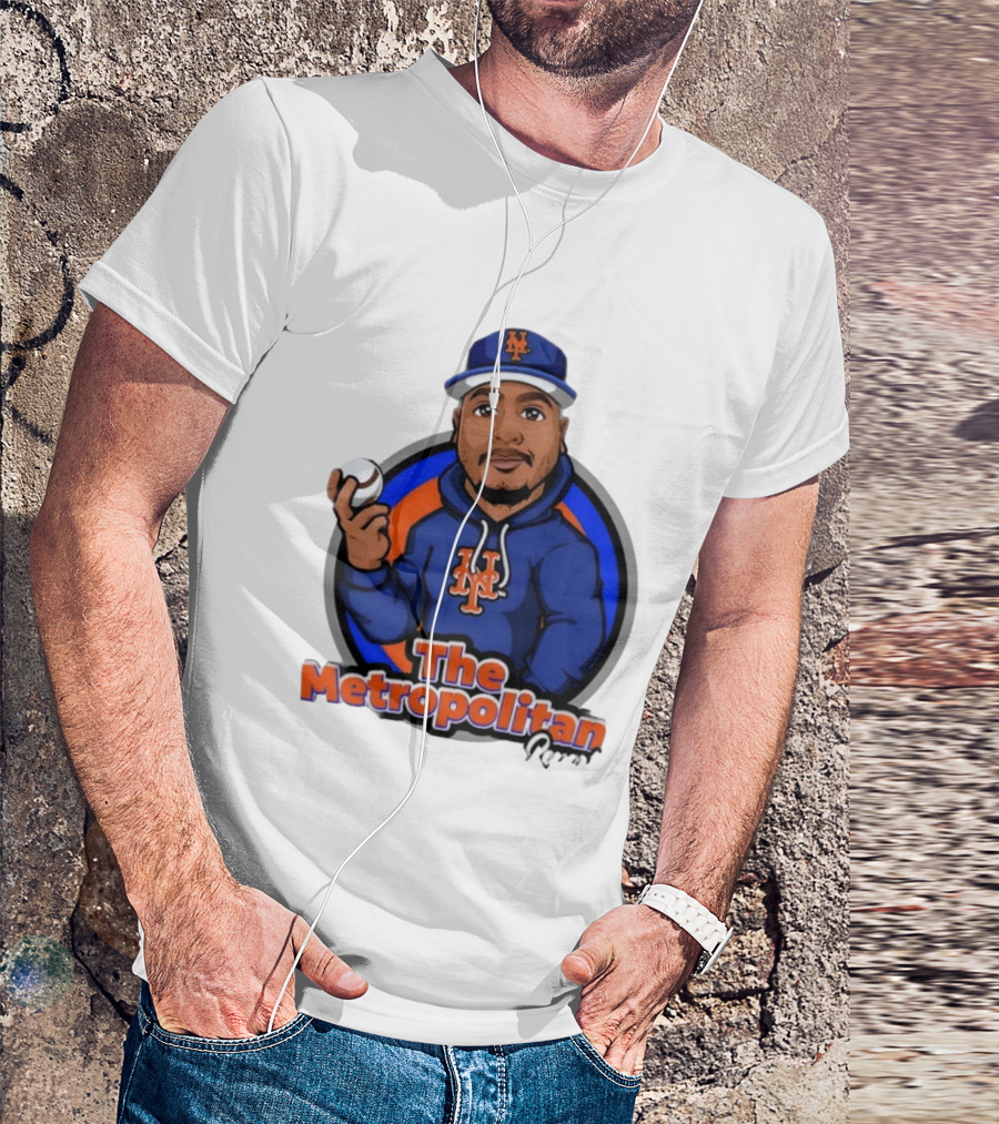 The Metropolitan Report New York Mets Baseball Fan T-Shirt