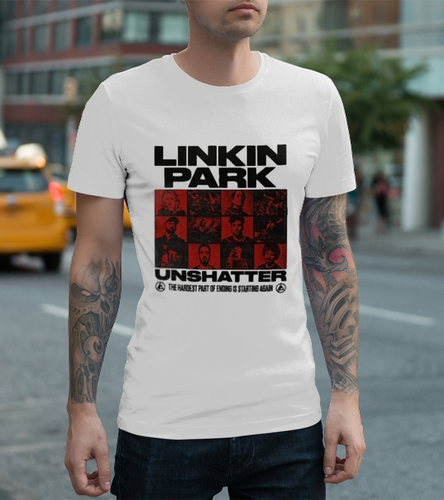 Linkin Park Unshatter The Hard Style To End Constantly Again T-Shirt