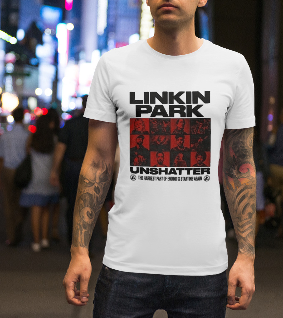 Linkin Park Unshatter The Hard Style To End Constantly Again T-Shirt