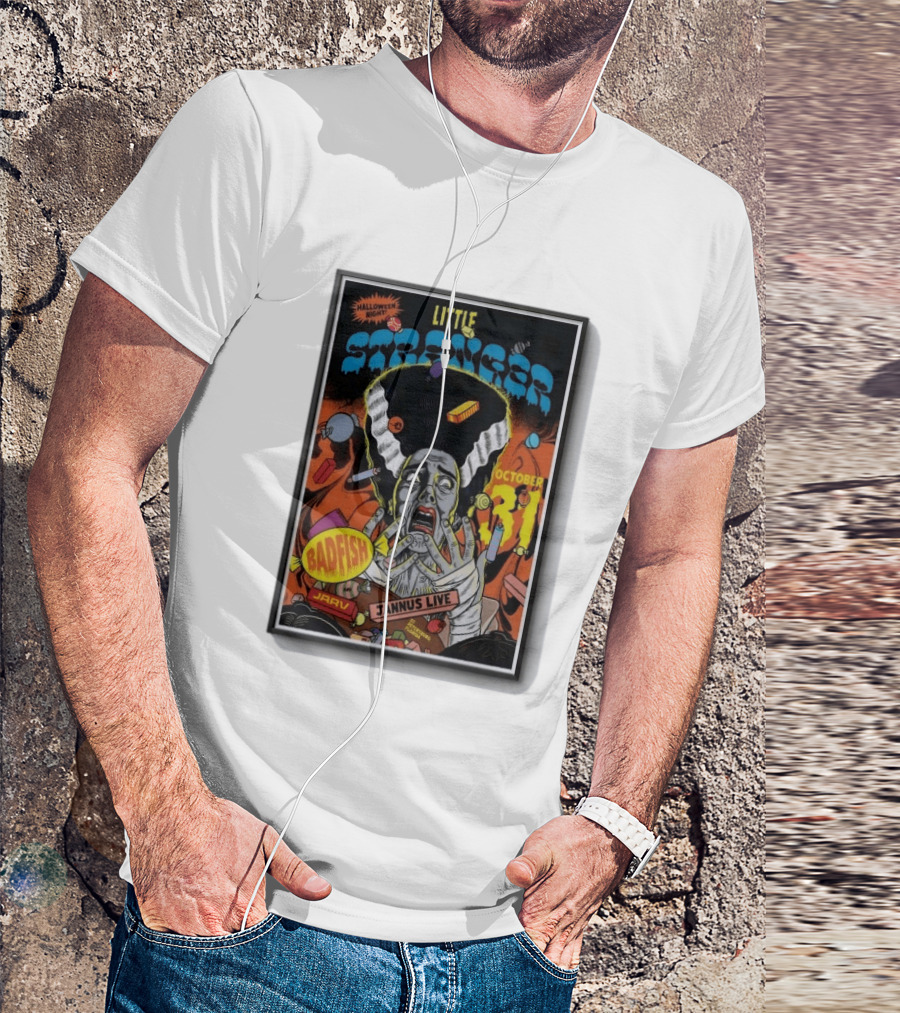 Little Stranger Halloween Night Badfish Jarv Jannus Live October 31 St. Petersburg FL 2026 T-Shirt