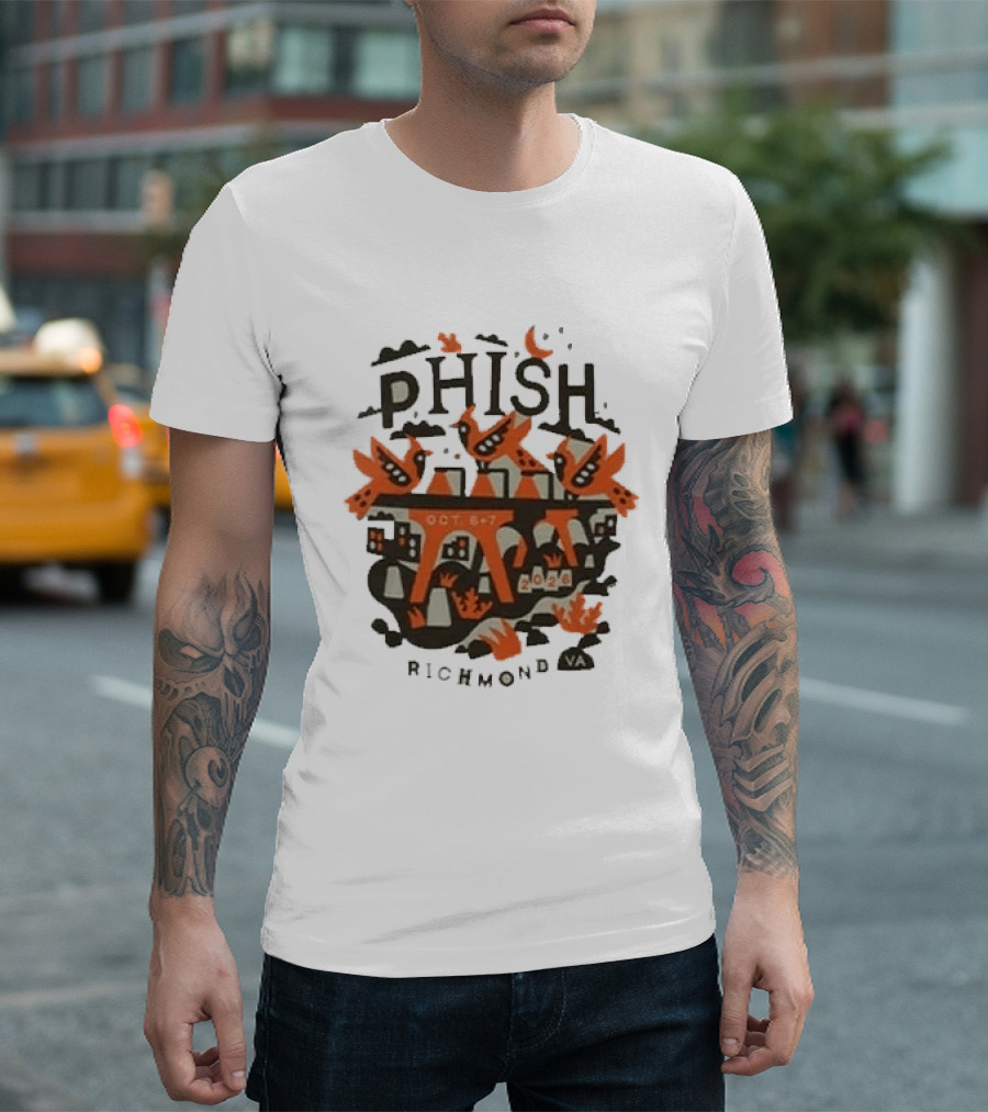 Phish Richmond Fall Oct 7 2020 Event T-Shirt