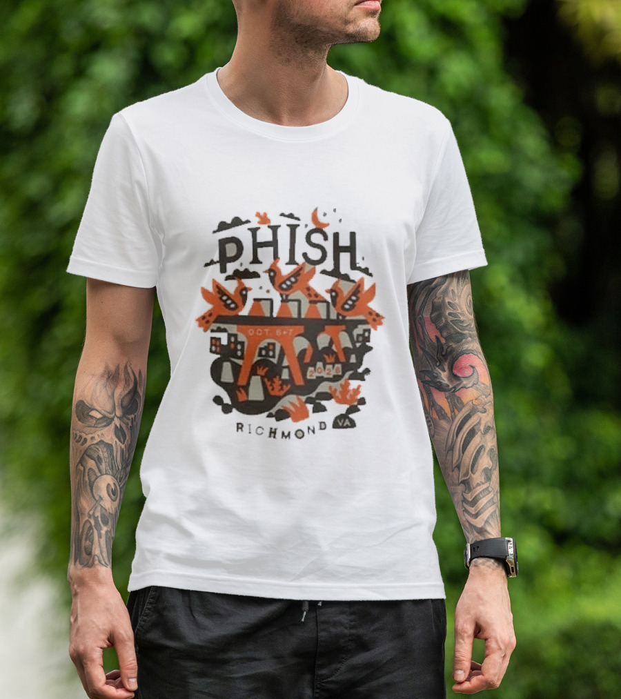 Phish Richmond Fall Oct 7 2020 Event T-Shirt