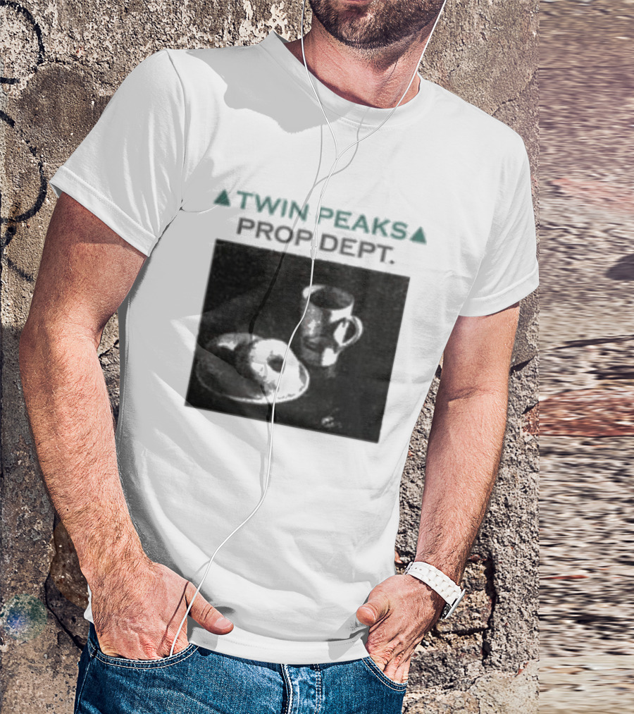 Twin Peaks Prop Dept Coffee And Donut T-Shirt