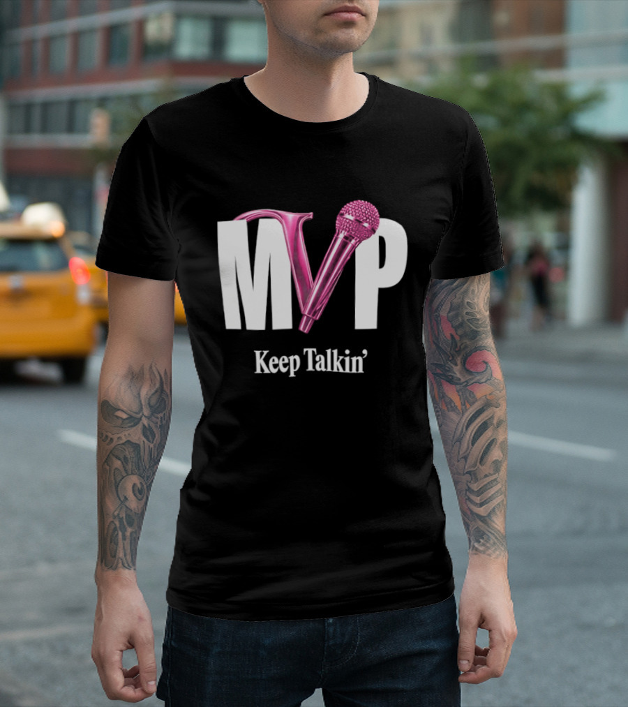 A'ja Wilson Las Vegas Aces MVP Keep Talkin 2020 2026 T-Shirt