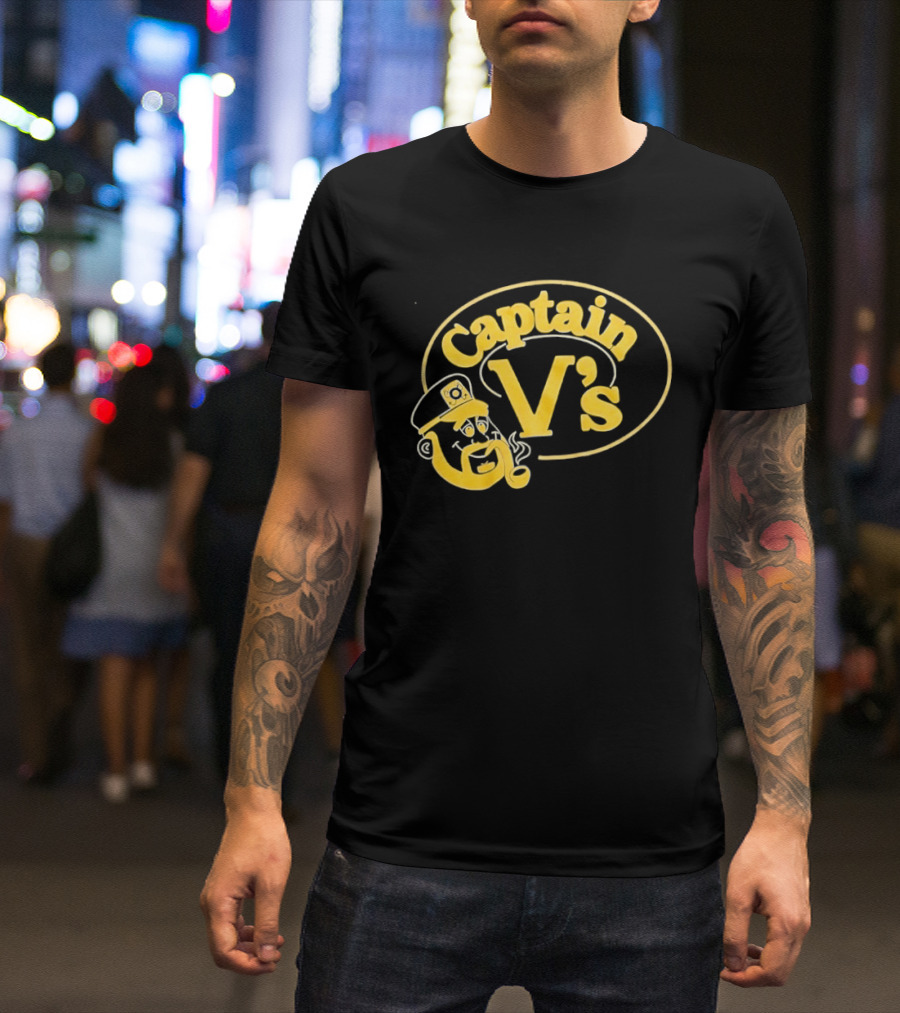 Captain V's Nautical Captain T-Shirt