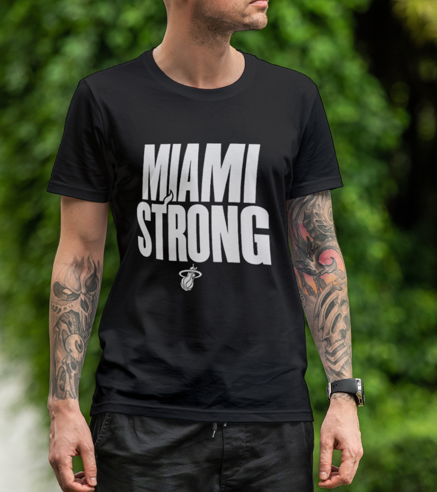 Miami Strong Heat Basketball Team T-Shirt