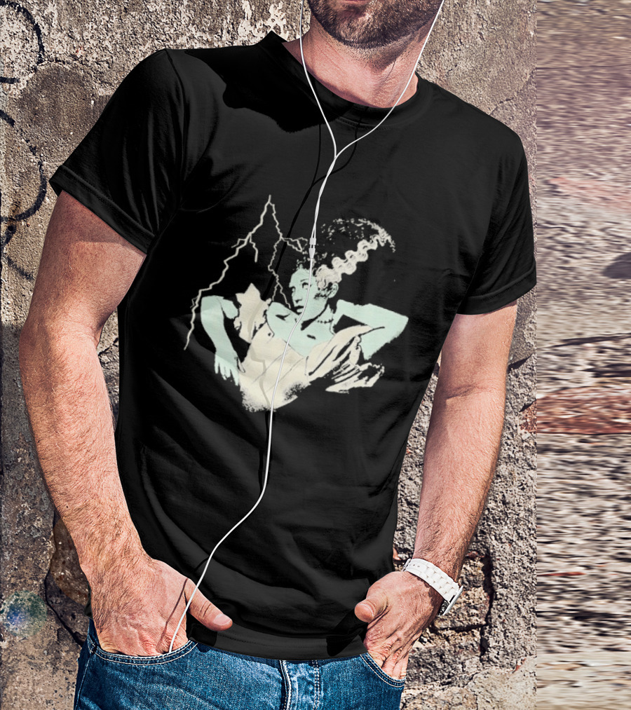 Sierra Ferrell The Bride Frankenstein Monster Lightning T-Shirt