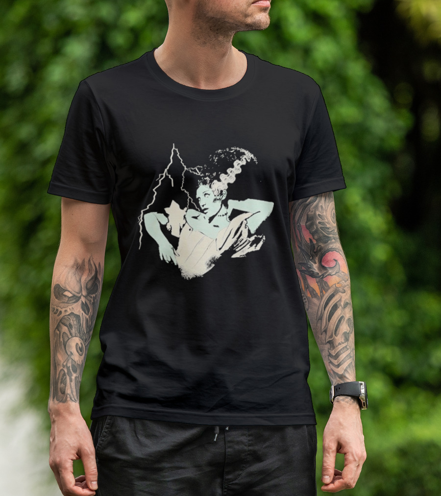 Sierra Ferrell The Bride Frankenstein Monster Lightning T-Shirt