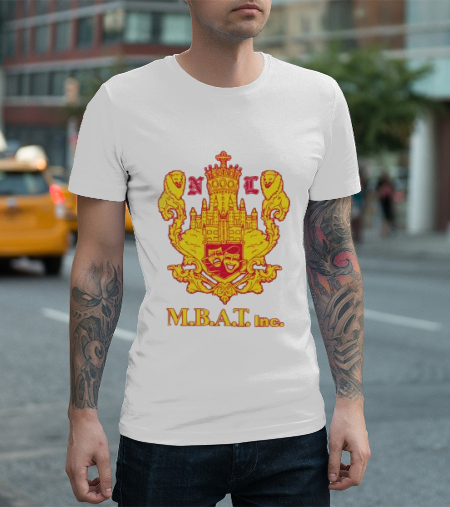 Night Lovell M.B.A.T. Inc Crest N L Theater Lions T-Shirt